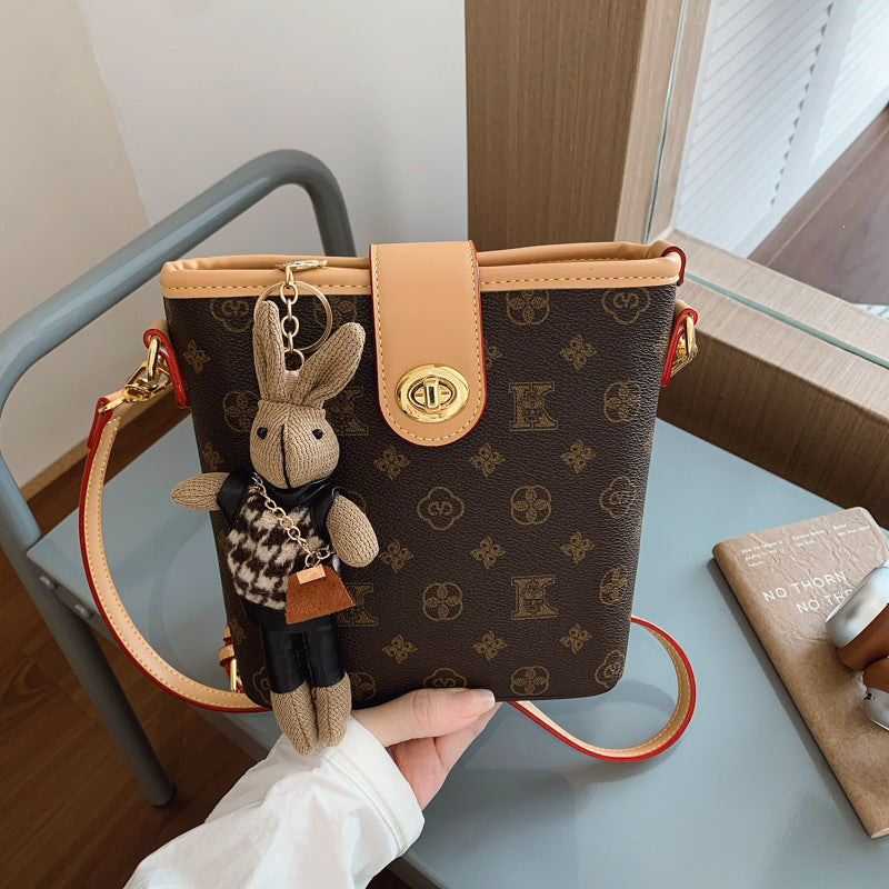 Women's High Sense Fashion Vintage Printed Versatile Women's Messenger Bag