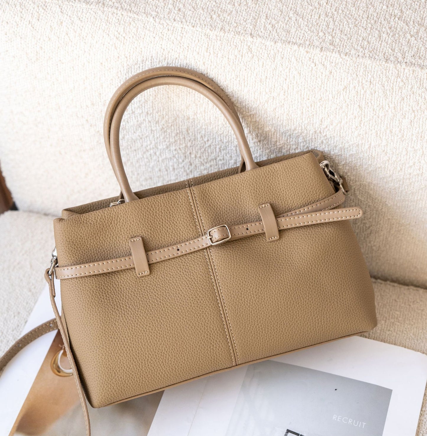 Women's First Layer Leather Beauty Genuine Lady's Women's Messenger Bag