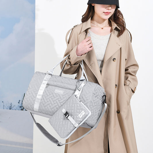 Mother Fashion Two-piece Suit Multifunctional Large Mummy Bag