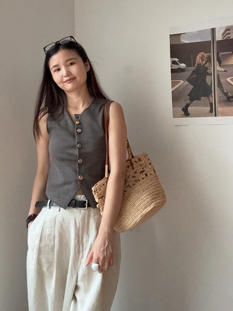 Women's High Quality Raffia Summer Woven Seaside Holiday Bags