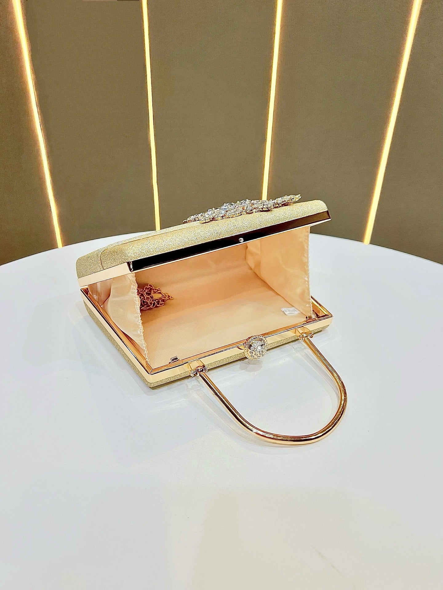 Stylish Women's Niche Diamond Banquet Fashion Dinner Bag