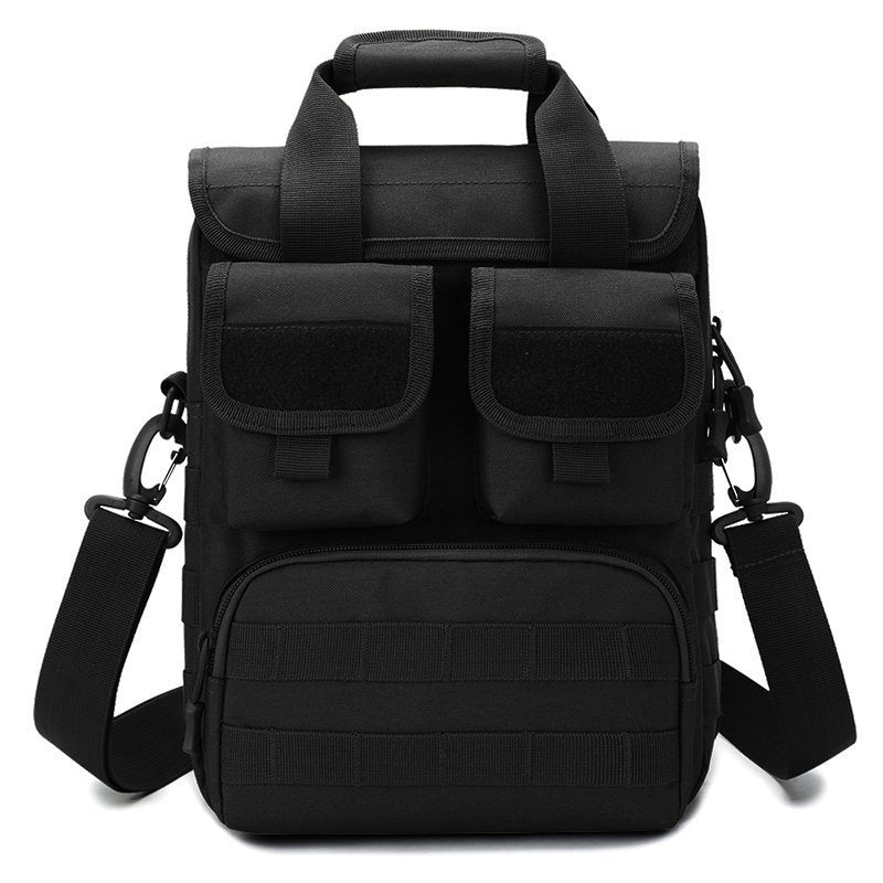 Men's Nylon Camouflage Tactics Hiking Camping Kit Tooling Large Men's Shoulder Bag