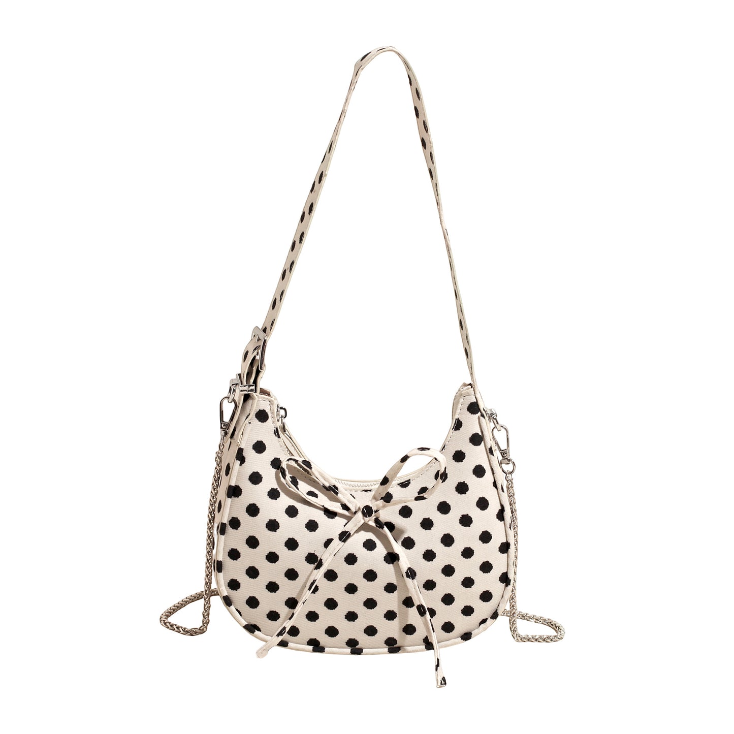 Women's Korean Style Bow Underarm Single Women's Shoulder Bag