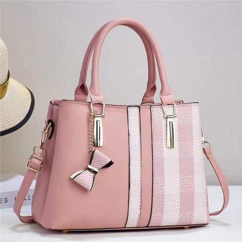 Women's Bow Fashionable Printed Big Mother Portable Women's Handbag