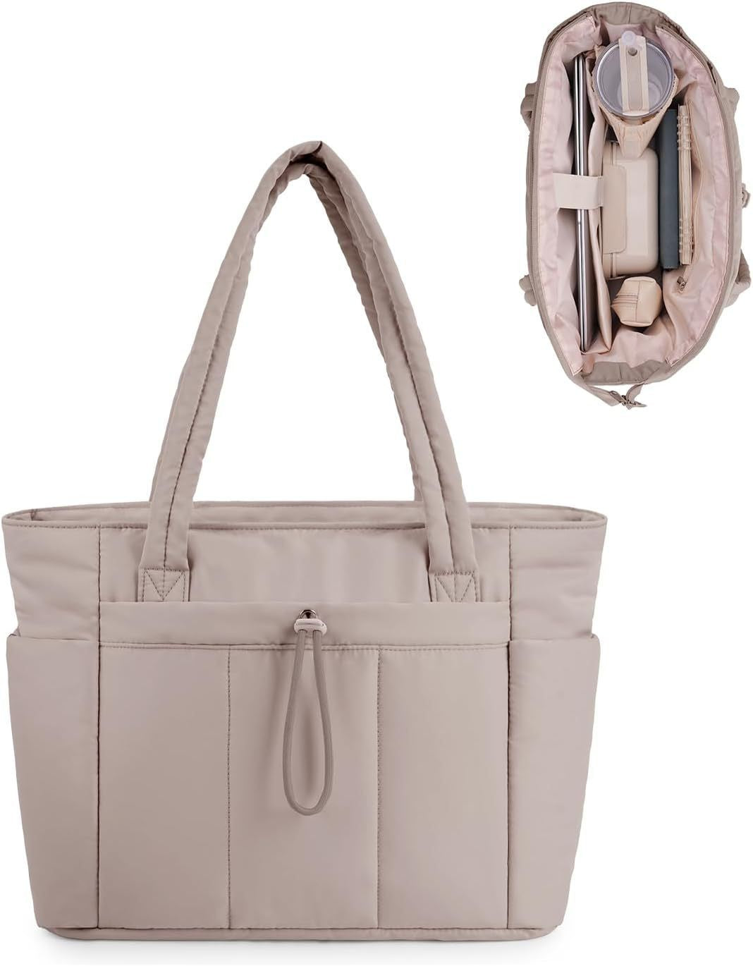 Cotton Fashion Large Capacity Fitness With Wash Tote Bag