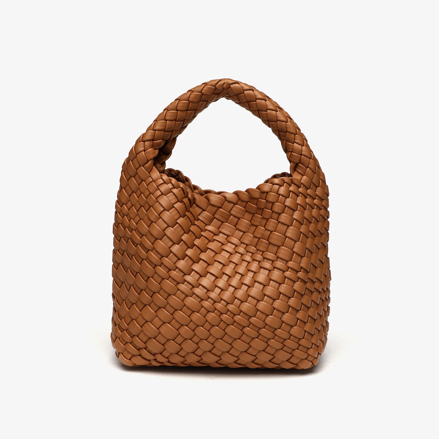 Trendy High-grade Hand-woven Vegetable Basket Woven Women's Shoulder Bag
