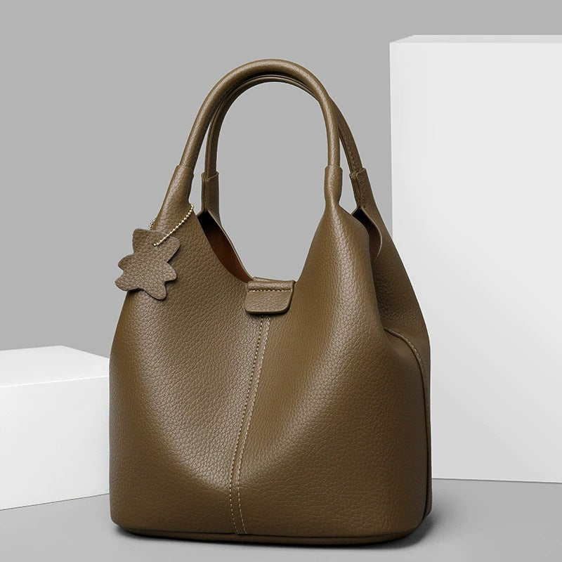 Women's French Hand High Sense Soft Leather Bags