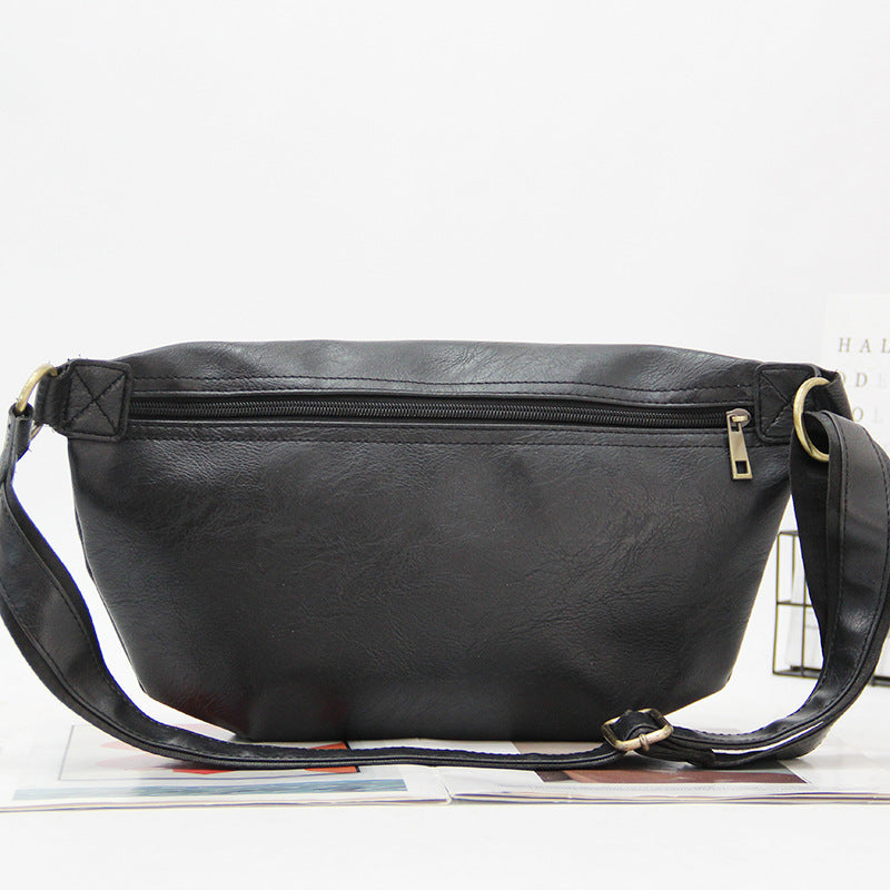 Men's Trendy Korean Fashion Large Capacity Men's Chest Bag