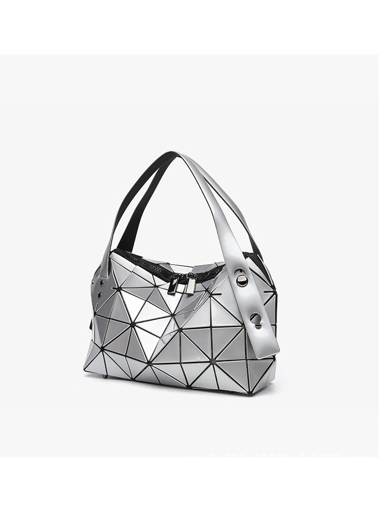 Women's Geometric Rhombus Fashion Simple Commute Niche Shoulder Bags