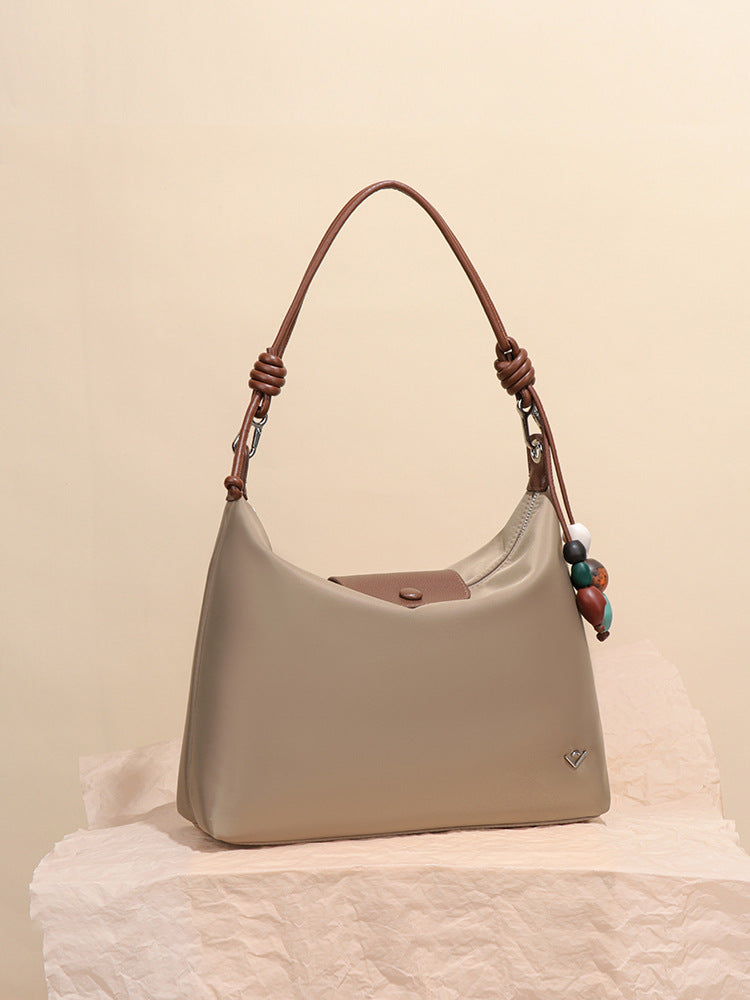 Women's Idle Style Nylon Large Capacity Totes Tote Bag