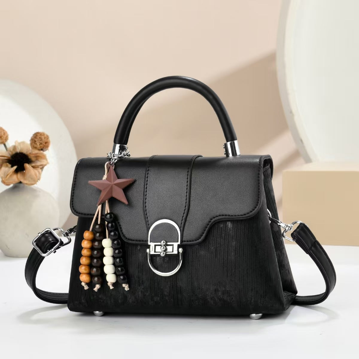 Women's Fashion Simple Trend Best-selling Western Texture Women's Messenger Bag