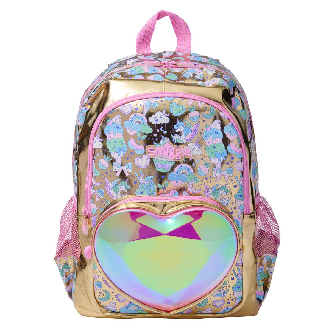 Australian Pink Rainbow Bear Decompression Marvel Primary School Bag