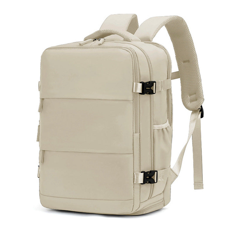 Women's & Men's Urban Simple Commuter Large Capacity Waterproof Leisure Backpack