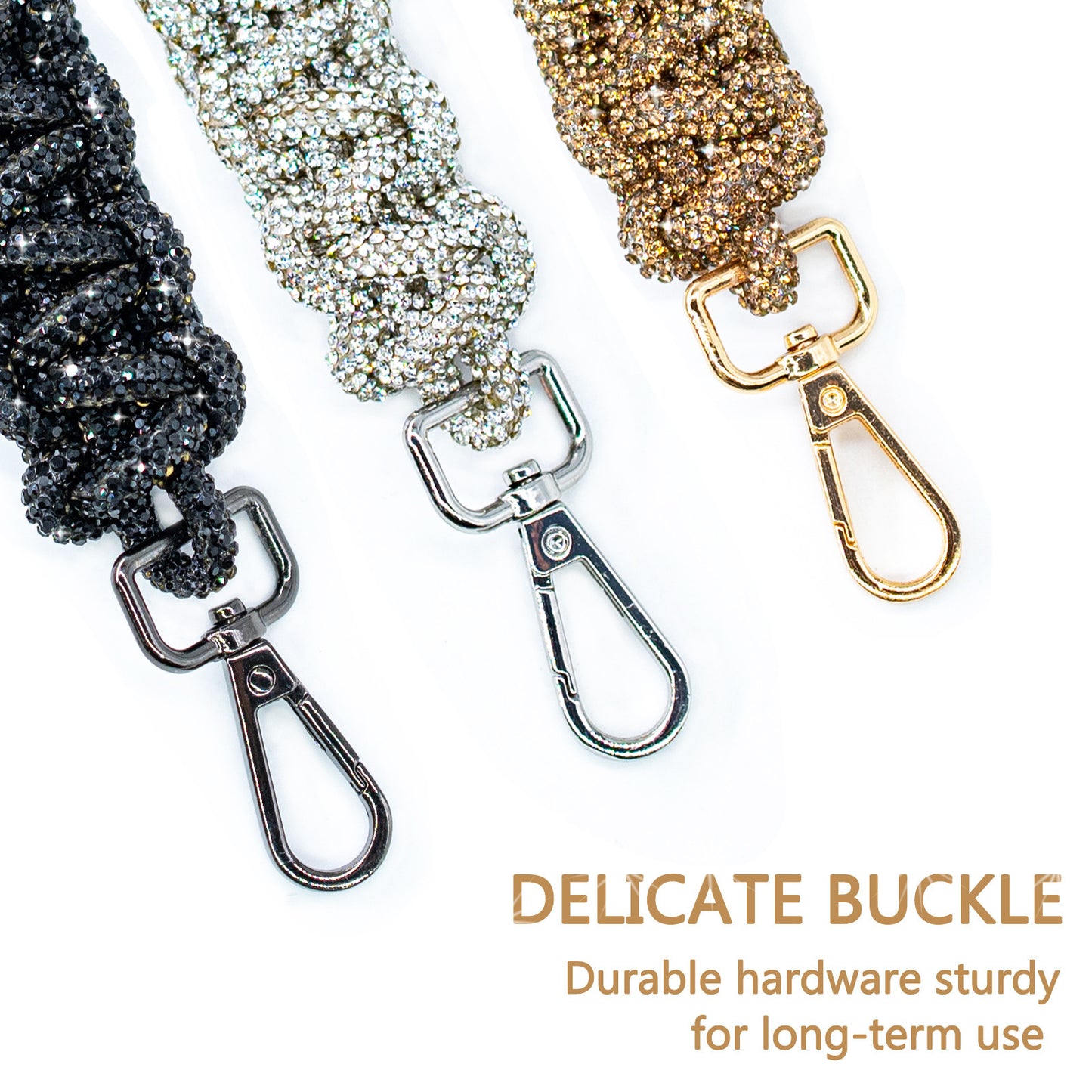 Rhinestone With Handmade Crystal Woven Mini Shiny Bags