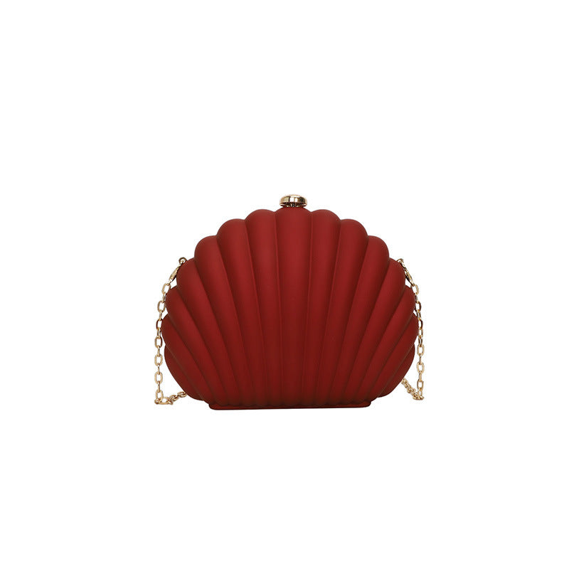 Women's Shell Fashion Clutch Acrylic Classic Style Dinner Bag