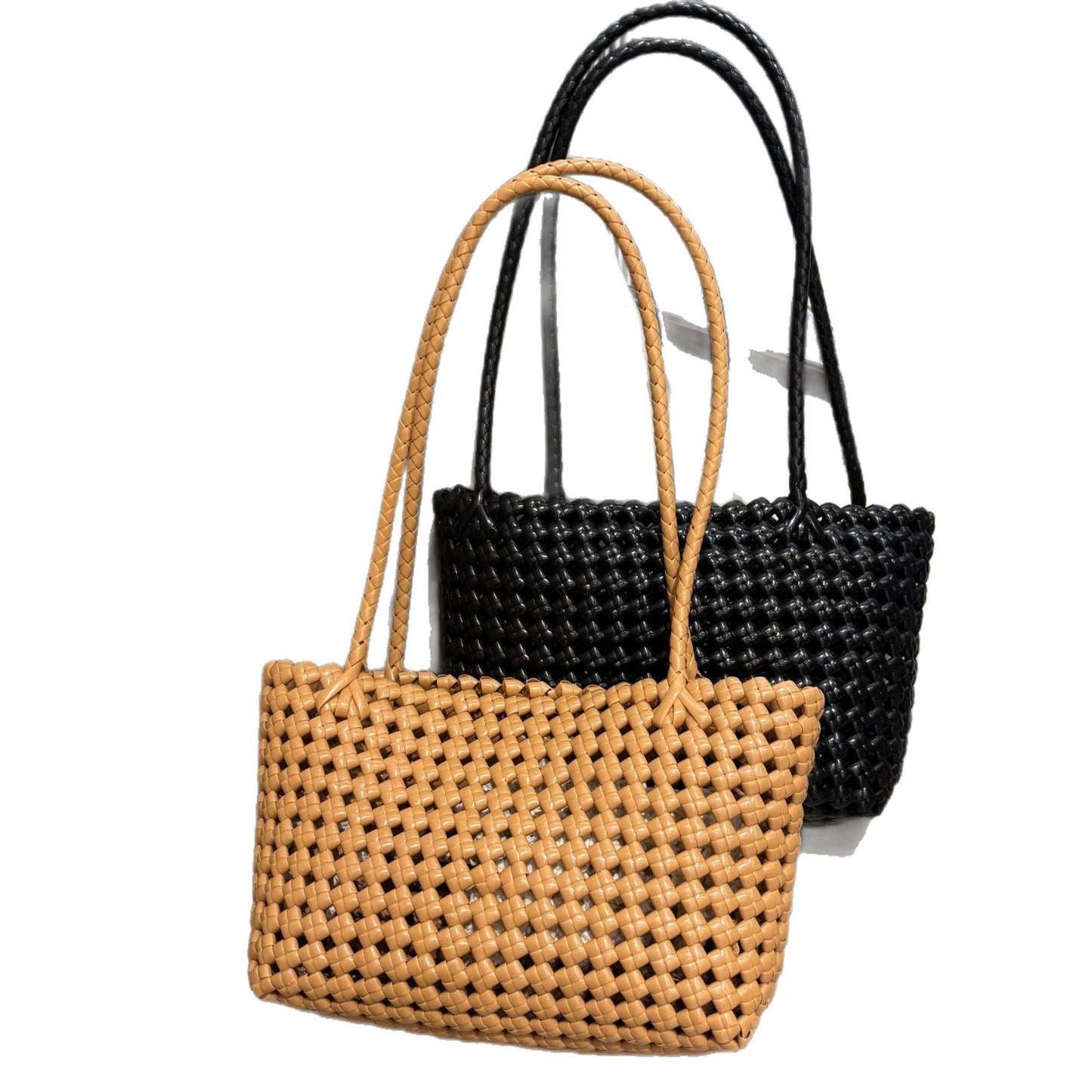 Super Popular Finished Woven Korean Style High-grade Vegetable Women's Handbag