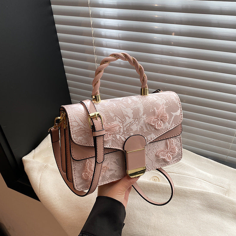 Women's Fashion Chain Spring Pure Color Trendy Small Square Bag