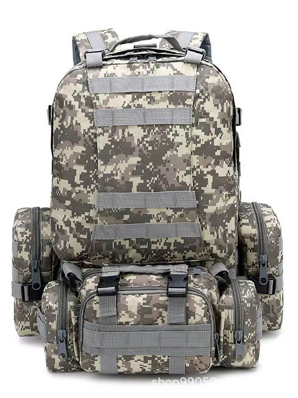 New Men's Combination Camping Oxford Cloth Backpacks