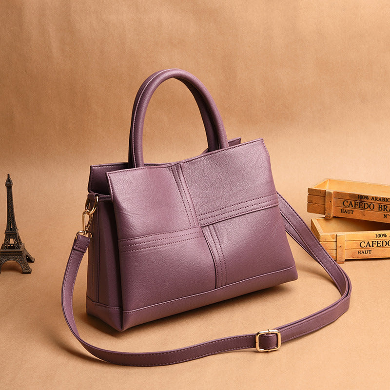 Women's Fashion Commuter Large Capacity Elegant Mother Women's Handbag
