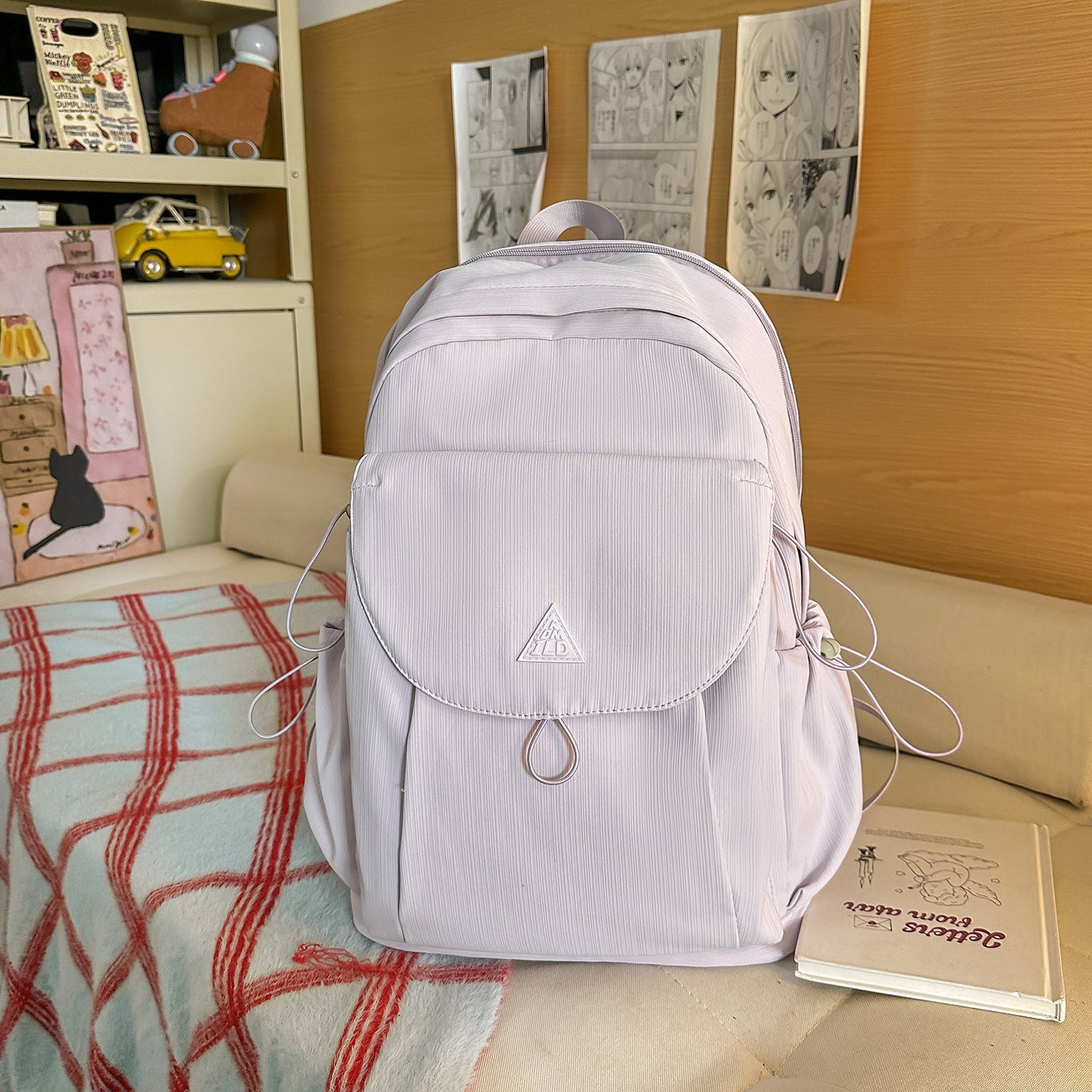 Korean Simple Style High Large Capacity Backpacks