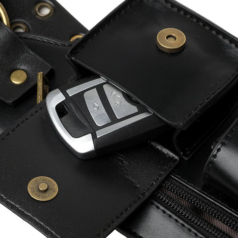 Men's Retro Adjustable Motorcycle Style For Bags