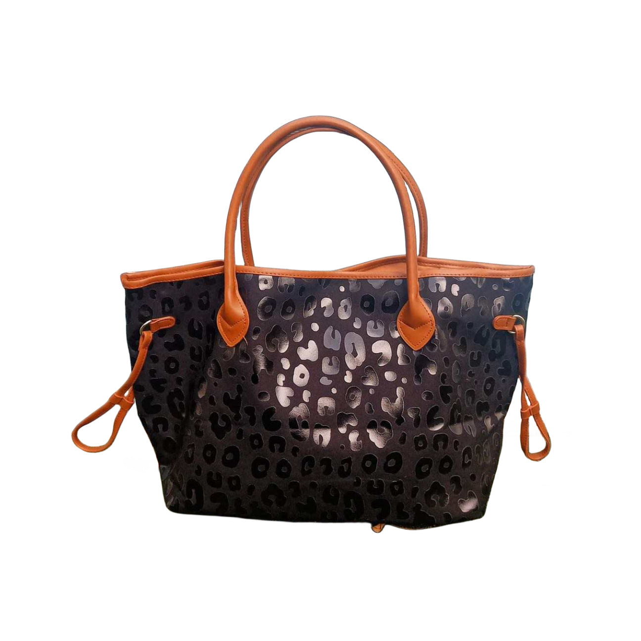Women's Christmas Buffalo Plaid Black White Red Leopard Handbags