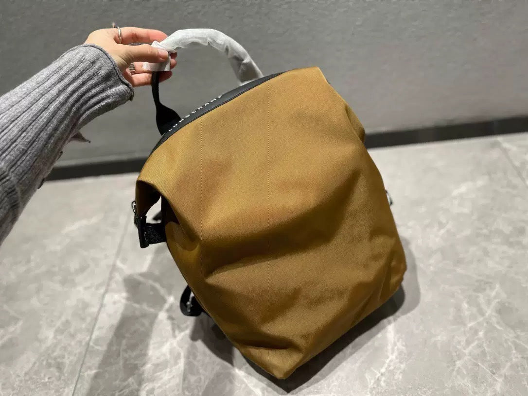 High Quality Dragon Inlaid Thickened Nylon Letter Waterproof Leisure Large Business Backpack