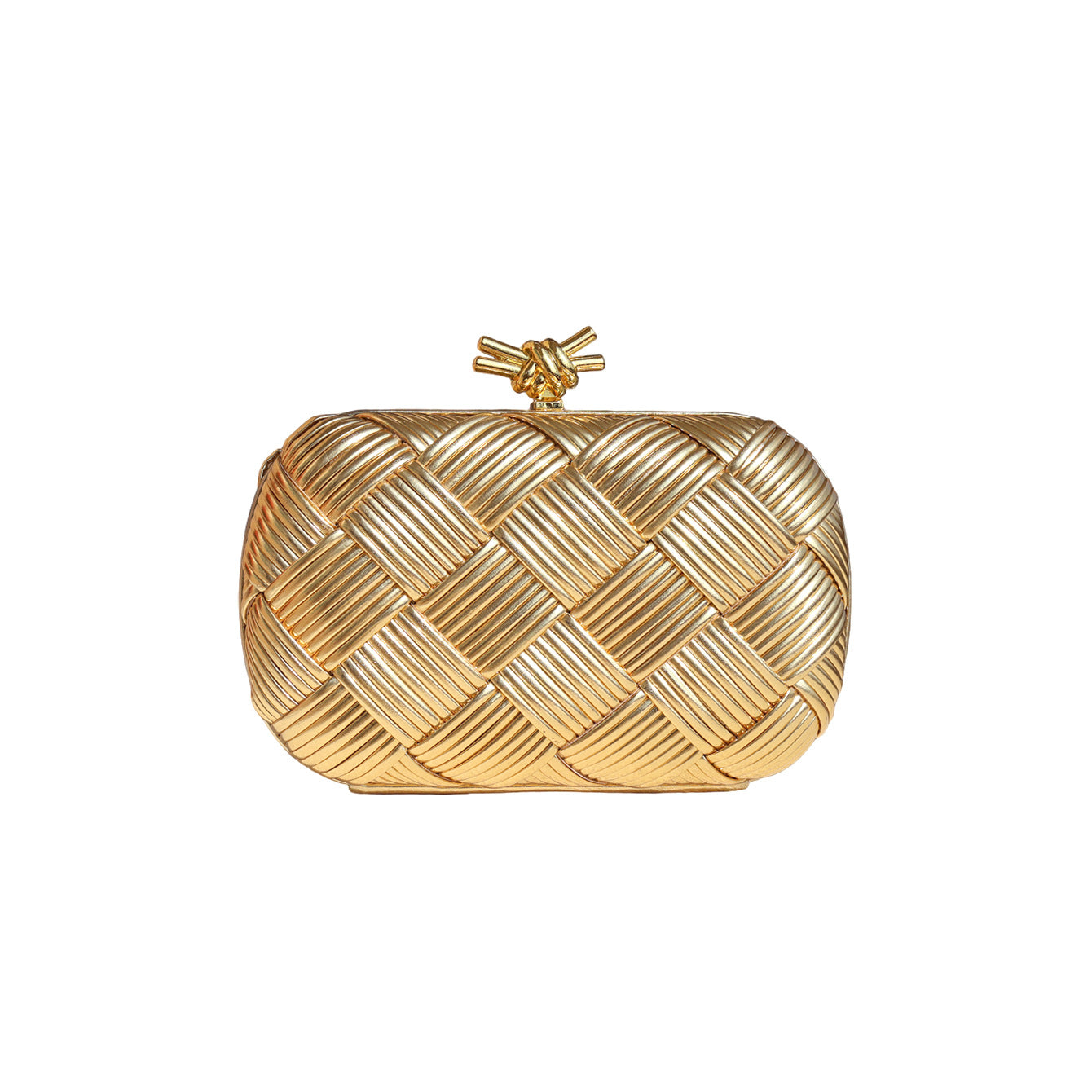Women's Woven Clutch Fashion Banquet Dinner Chain Women's Handbag
