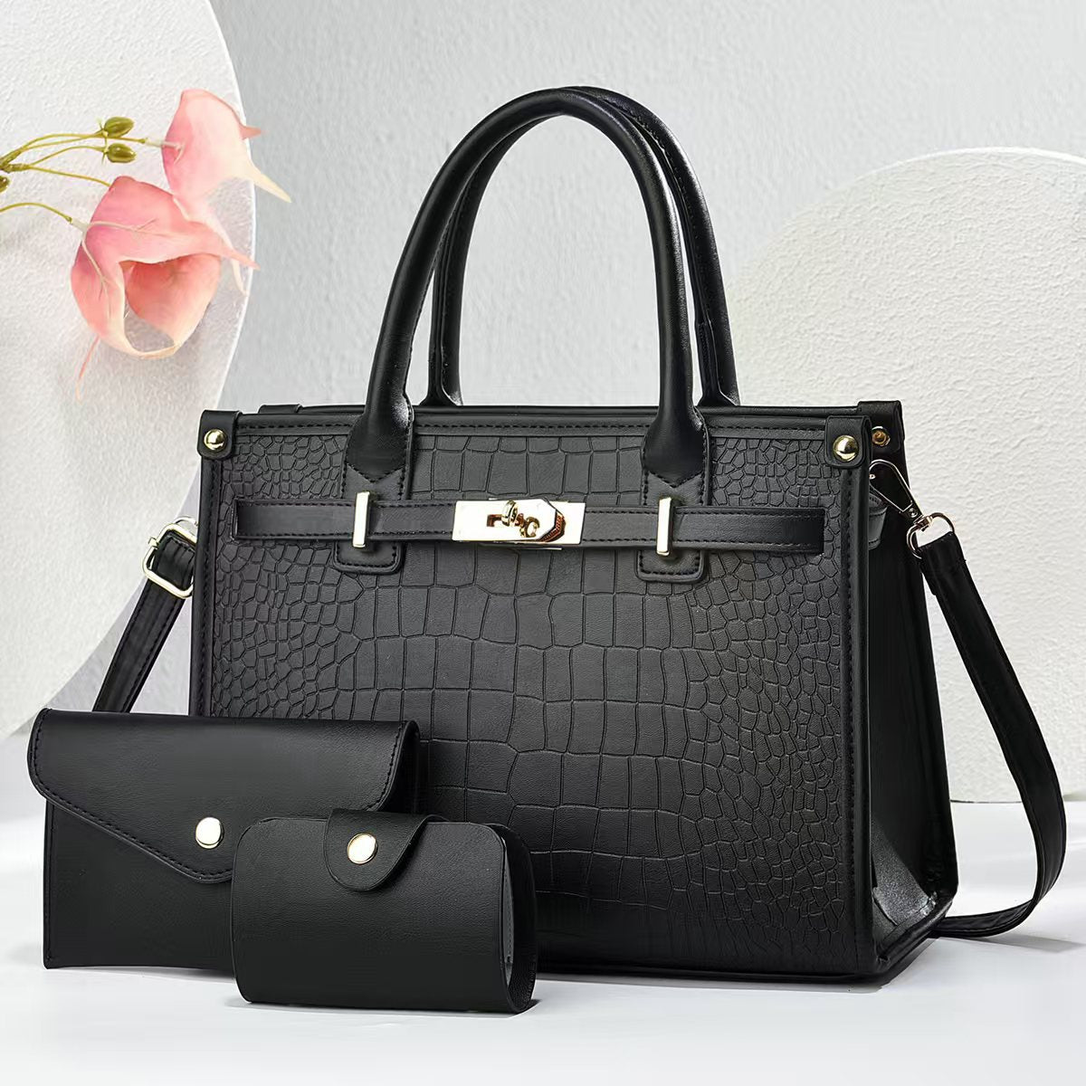 Texture Mother Affordable Luxury Fashion Large Women's Handbag