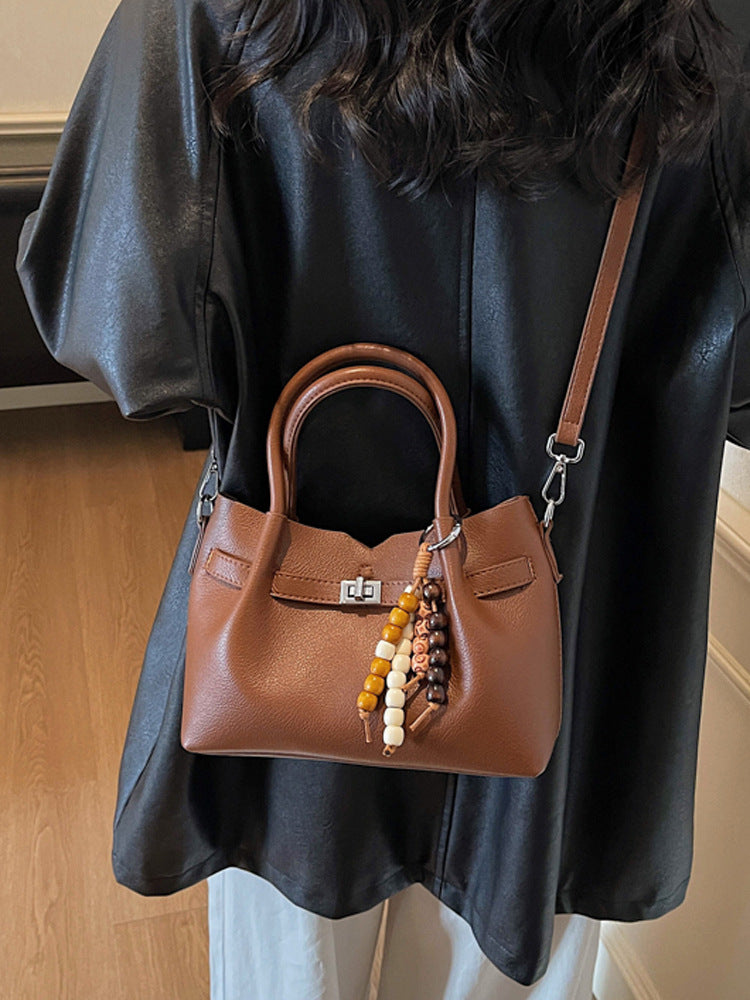 Elegant Fashion Personality Textured Trendy Design Women's Shoulder Bag