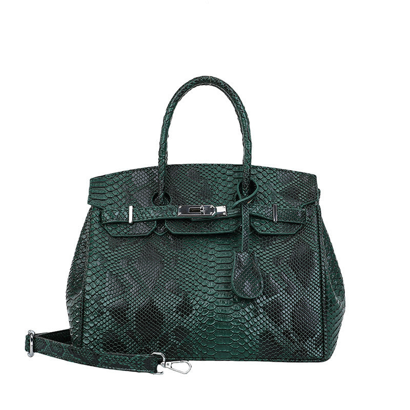 Women's Fashion Platinum Large Capacity Simple Commute Women's Messenger Bag