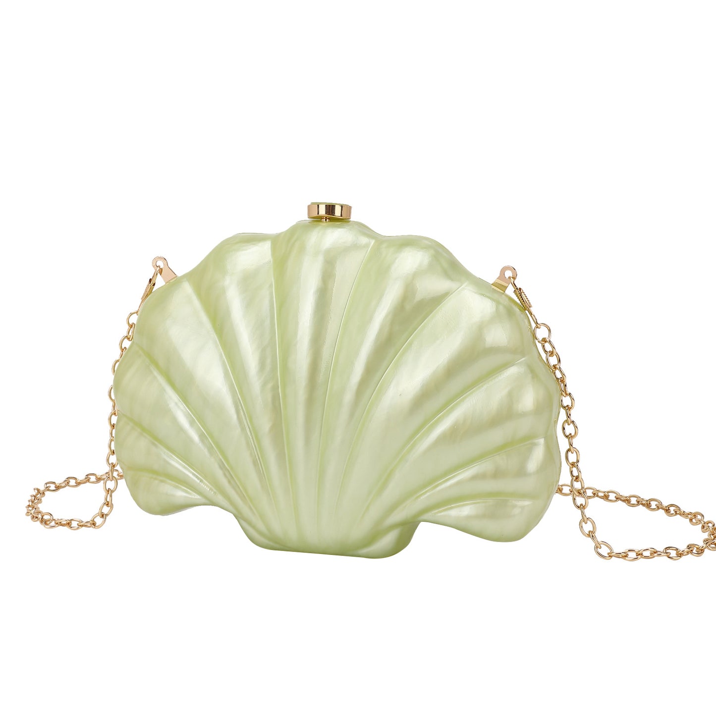 Women's Shell Natural Personality Dinner Chain For Bags