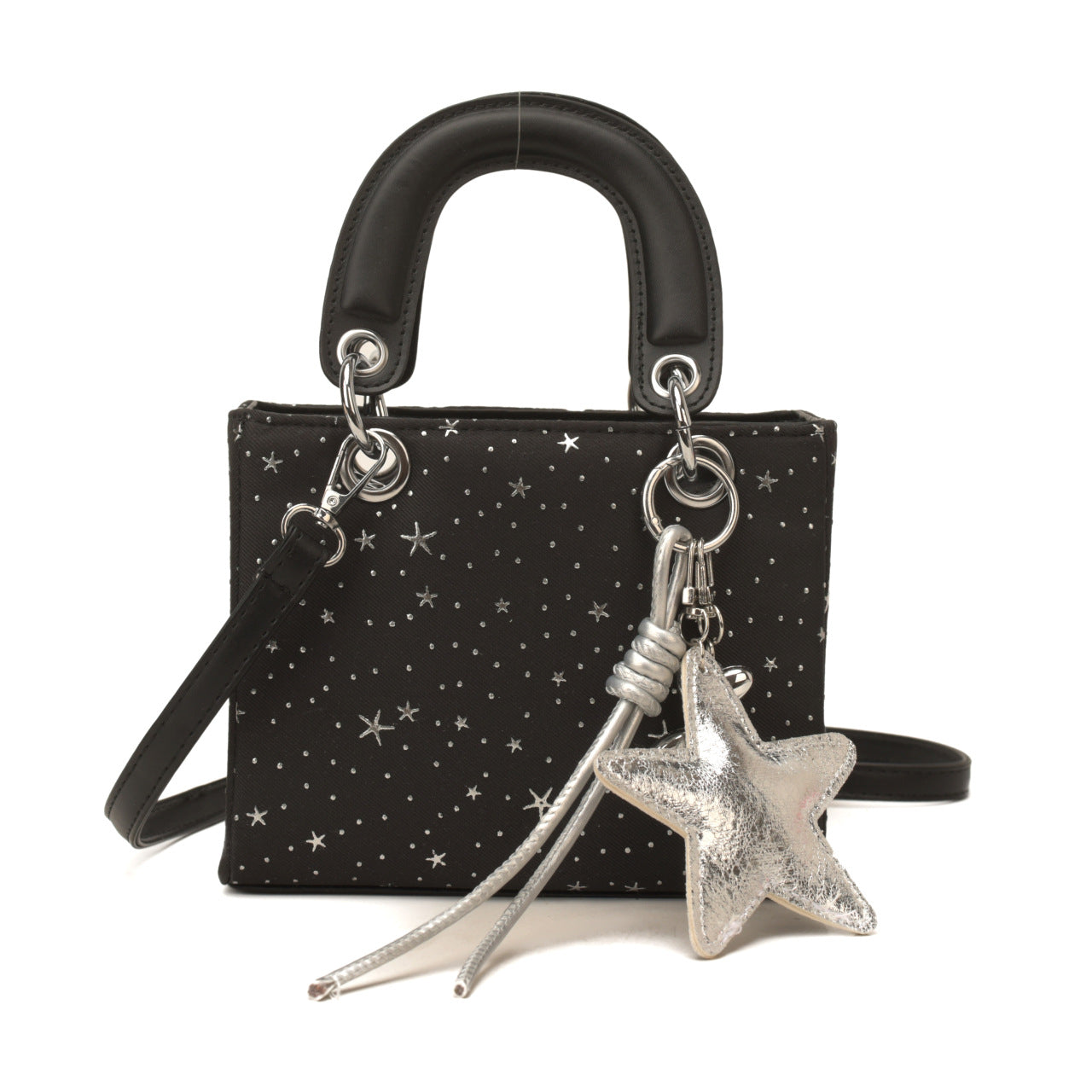 Starry Sky Summer Mild Luxury Retro Small Square Bag