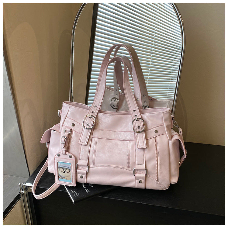 Style Large Capacity Totes Trendy Personality Underarm Bag