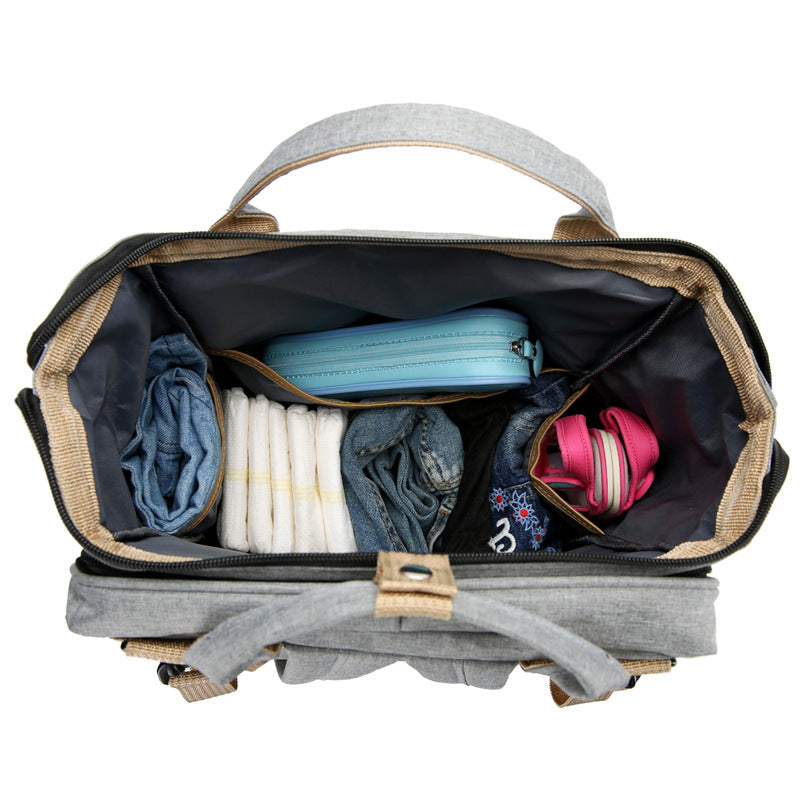Portable Folding Bed Lightweight Large Capacity Multifunctional Backpacks