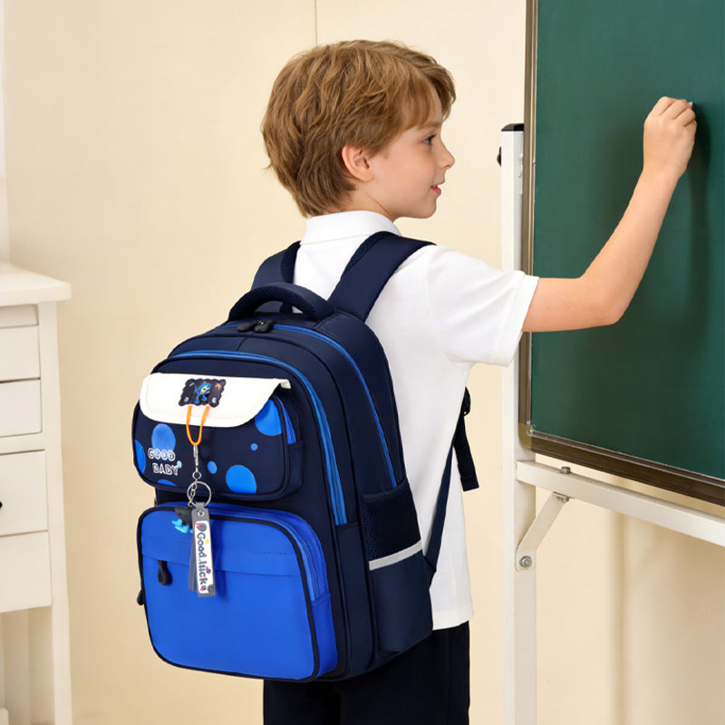 Women's & Men's Spine Protection Grade British Style Lightweight Primary School Bag