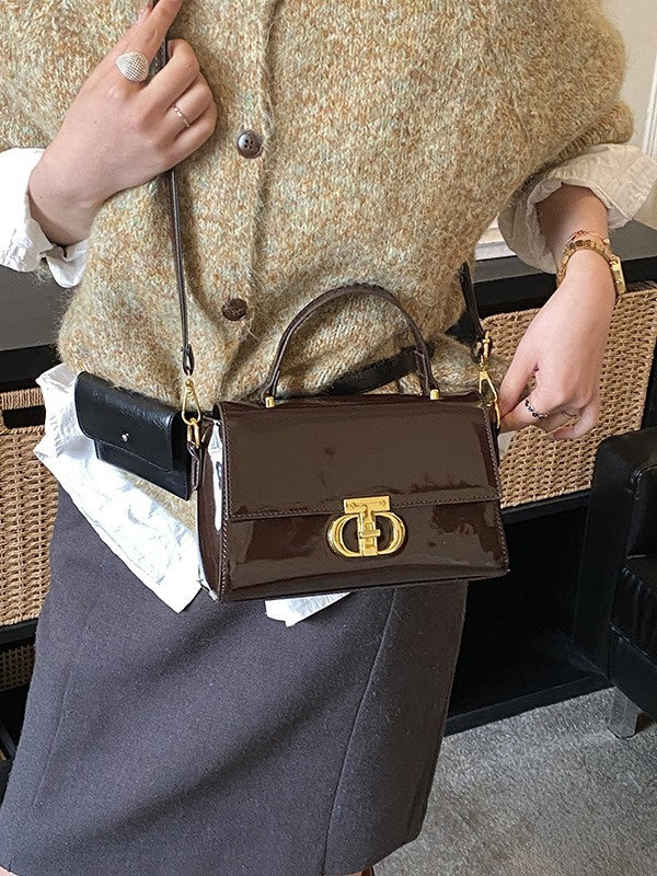 Style Retro Minority Design Simple Light Luxury Small Square Bag