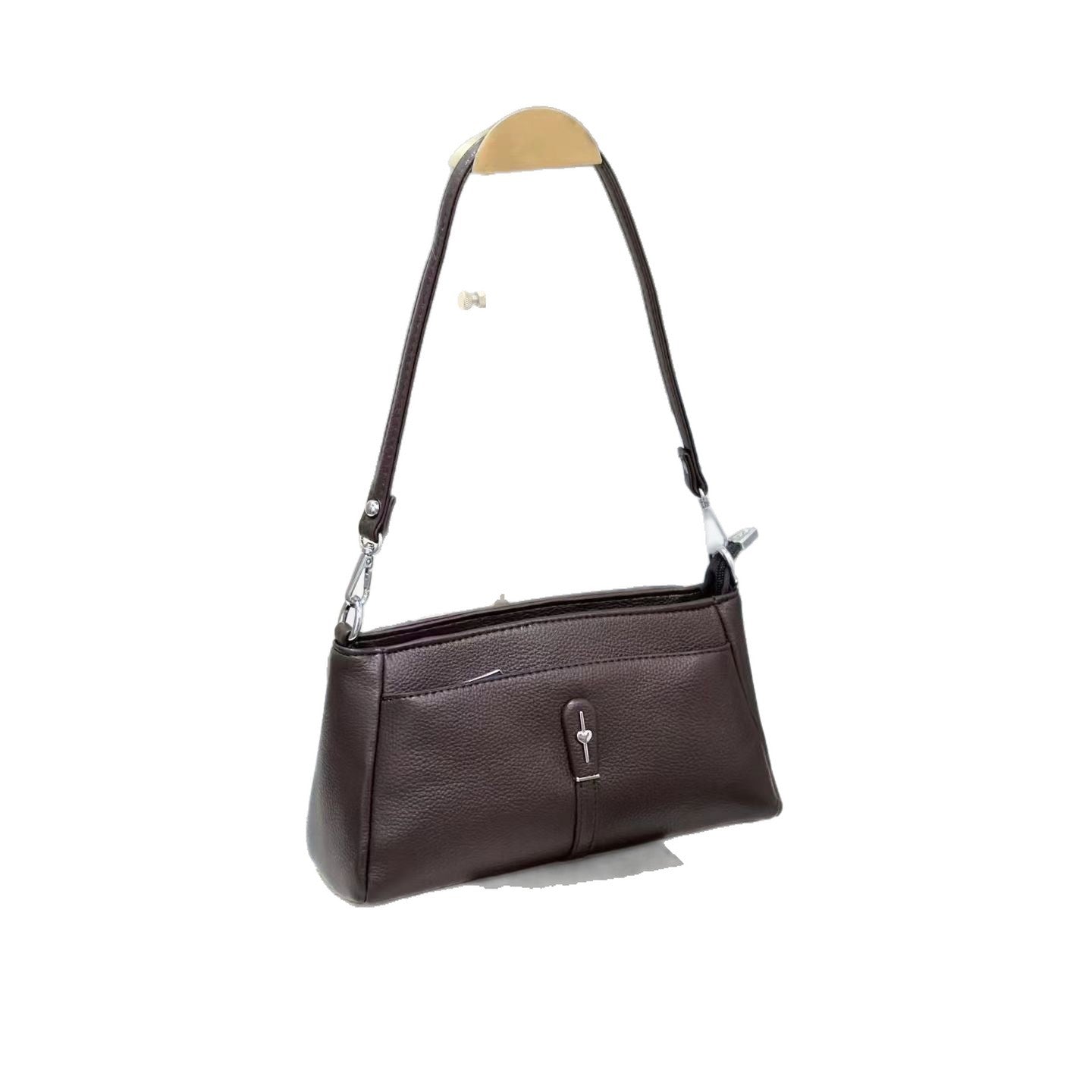 Women's Commuter High-grade Soft Lychee Pattern Large Capacity One Bags