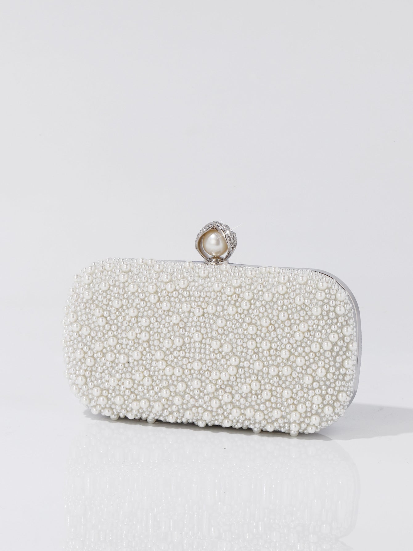 Vintage Pearl Beaded Cheongsam Clutch Party Bags