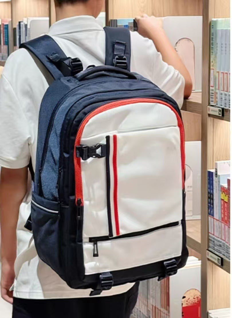 Grade Junior High Book Large Capacity Backpacks