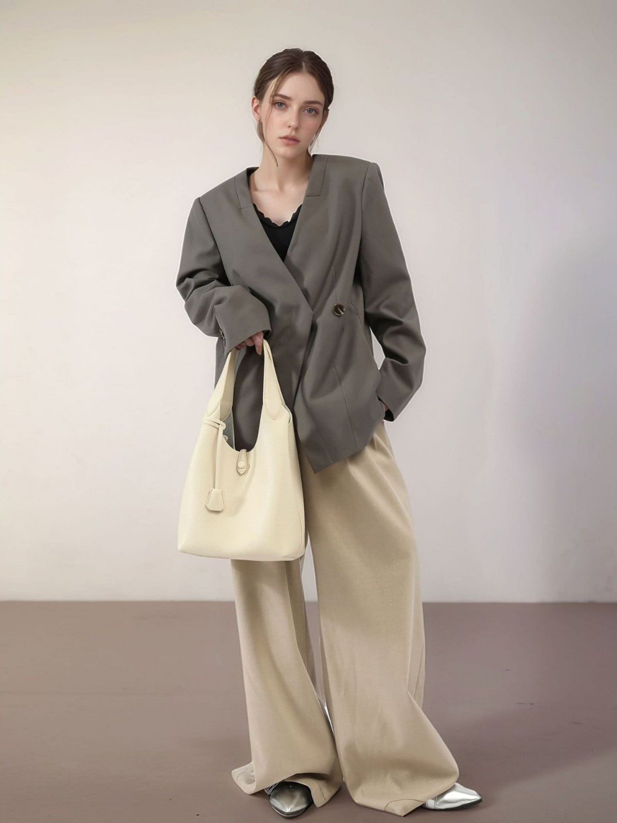 Women's Vegetable Basket Fashion Commuter Portable Women's Shoulder Bag