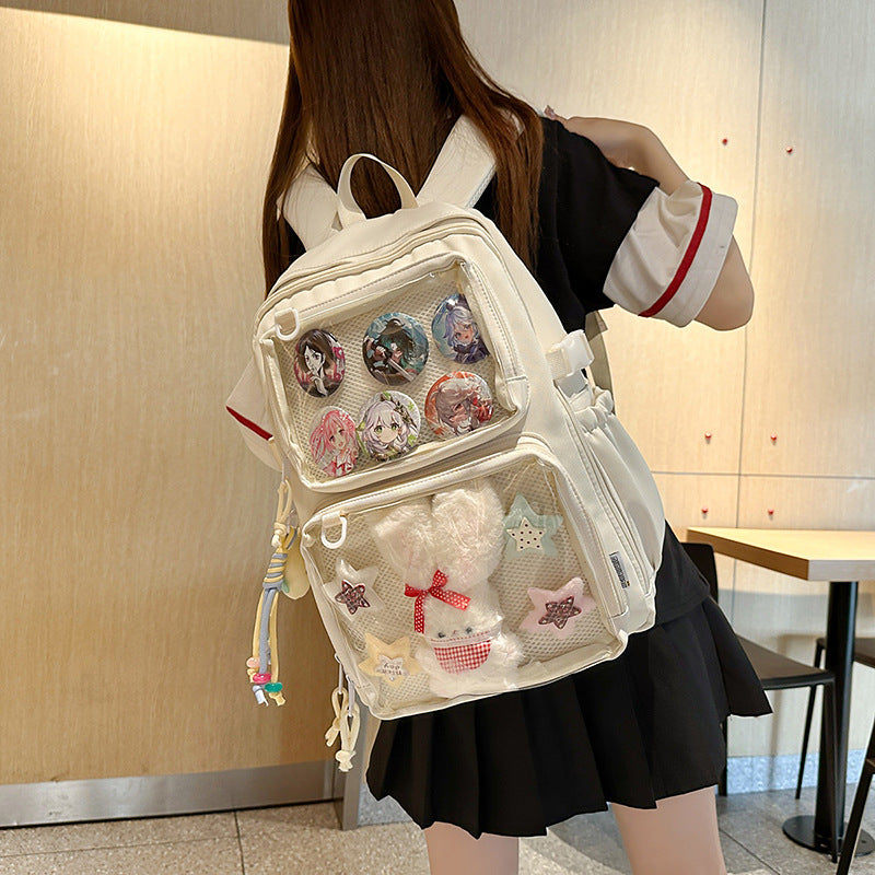 Women's Cute Design Cool Large Capacity College Student Schoolbag