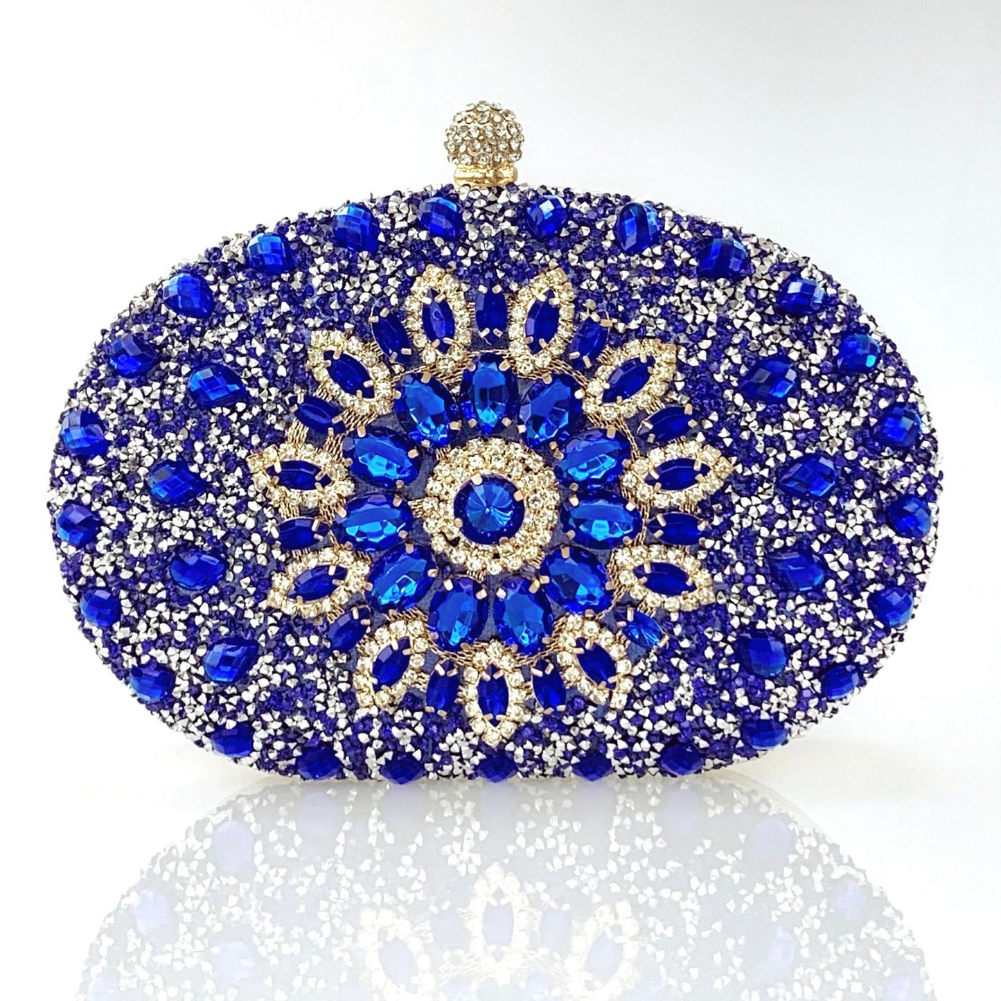 Classy Sunflower Banquet Clutch Dress Diamond Handbags