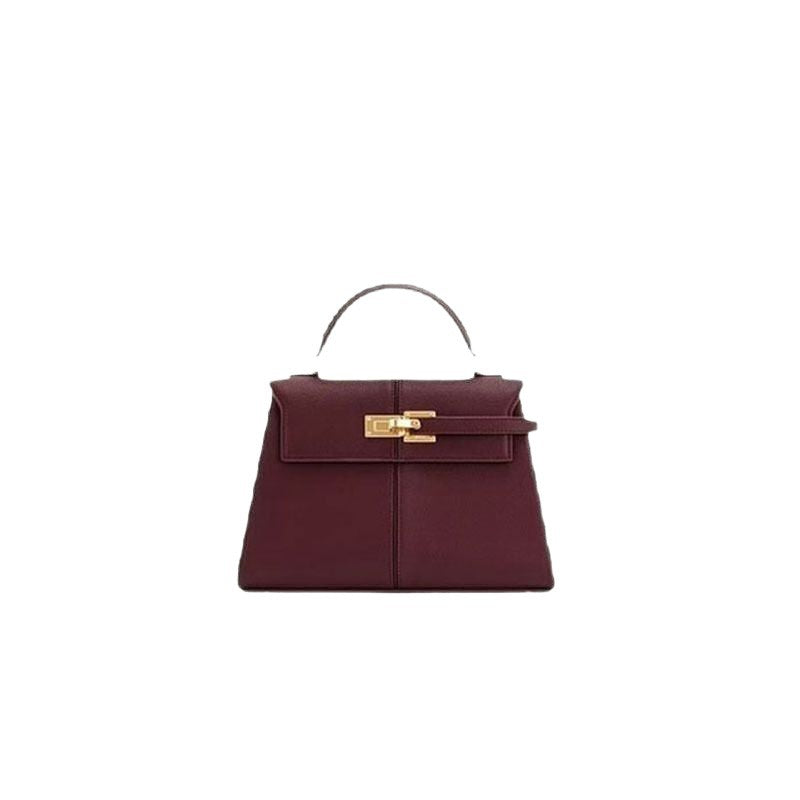 Women's High Fashion Kelly Genuine Leather For Women's Handbag