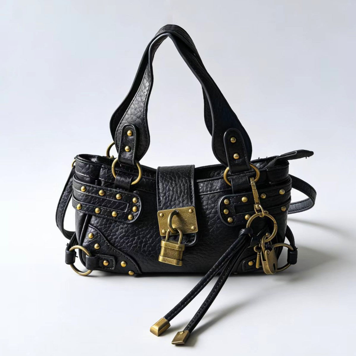 Niche Retro Metal Hot Motorcycle Fashion Bags