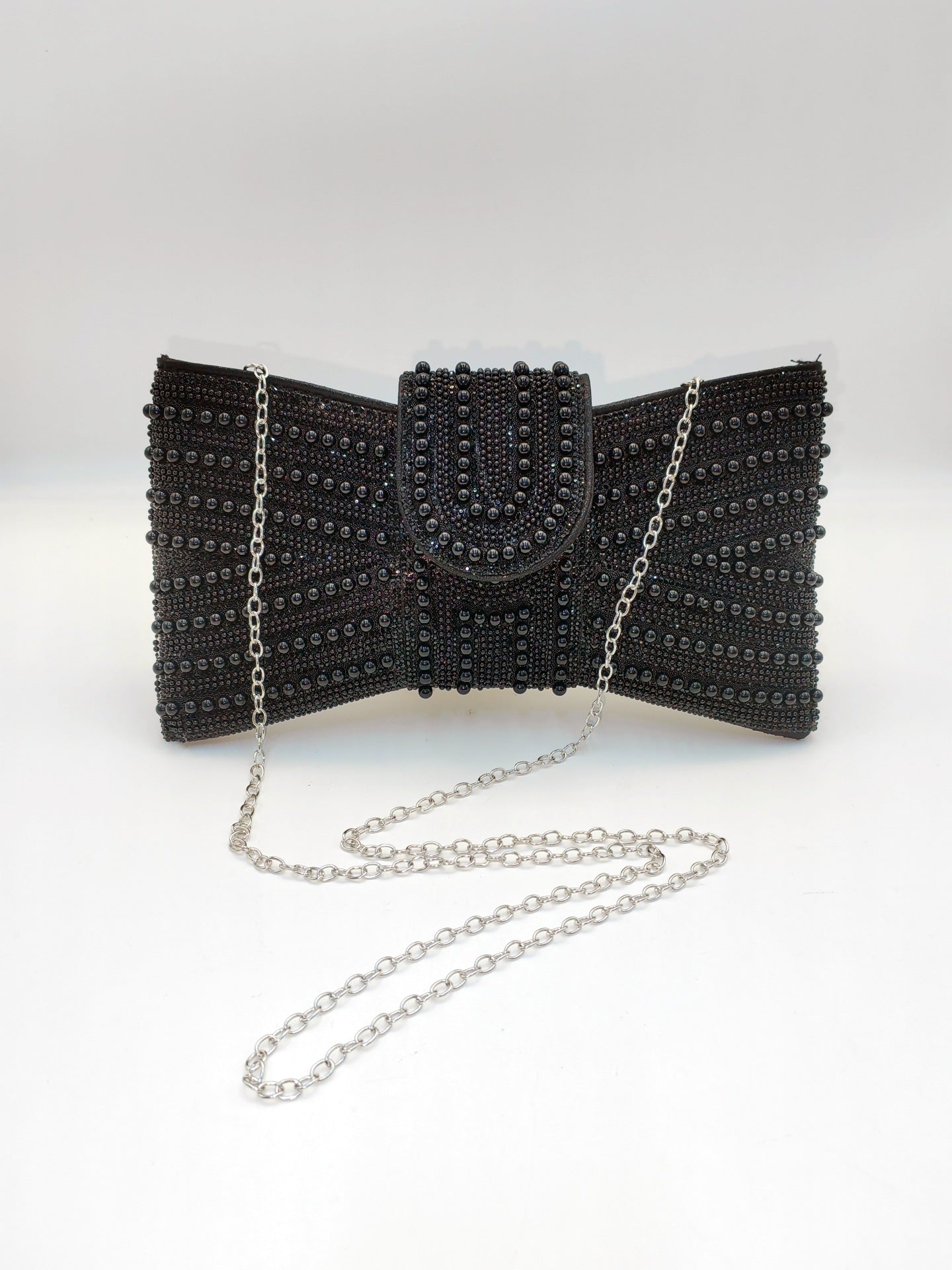Durable Cool Beaded High-grade Clutch Butterfly Dinner Bag