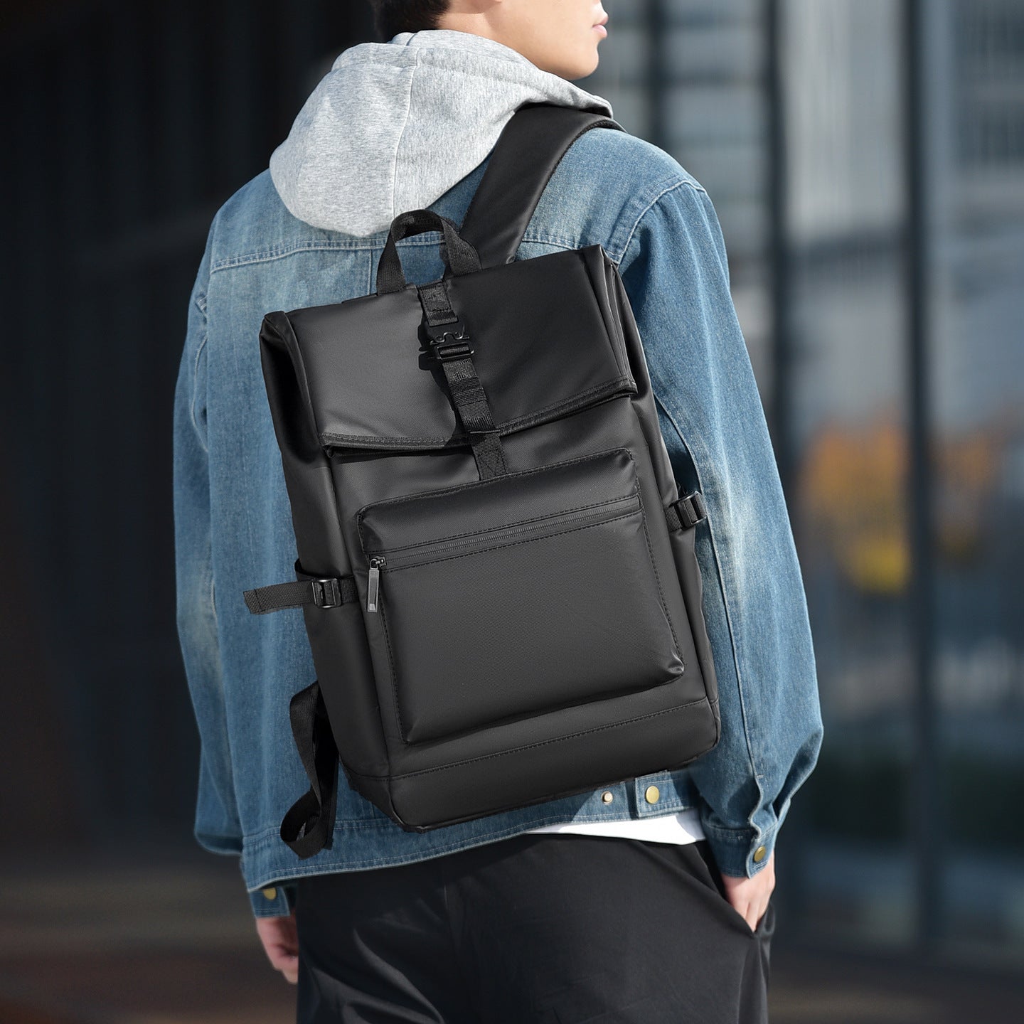 Simple Computer Lightweight Large Capacity Commuter Travel Bags