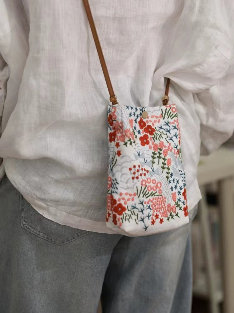 Crossover Mobile Female Niche Mini Cell High-grade Small Square Bag
