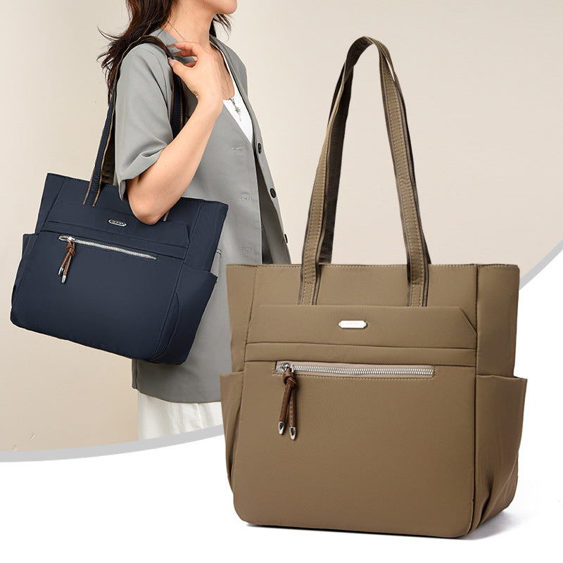 Beautiful Lightweight Fashion Elegant Large Capacity Simple Trendy Commuter Women's Shoulder Bag