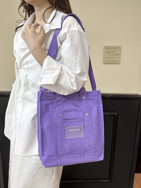 Singapore Niche Dopamine Large Capacity Unisex Summer Shoulder Bags